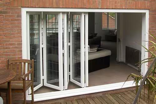 UPVC folding door bi-fold design in Kolkata