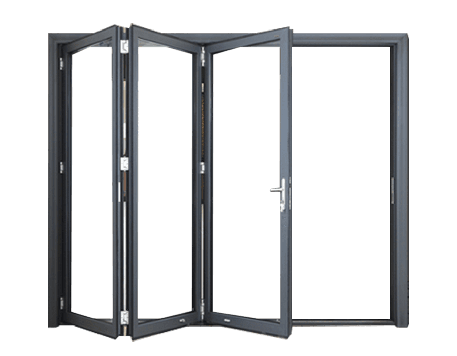 UPVC folding door for balcony — Promiplast Kolkata