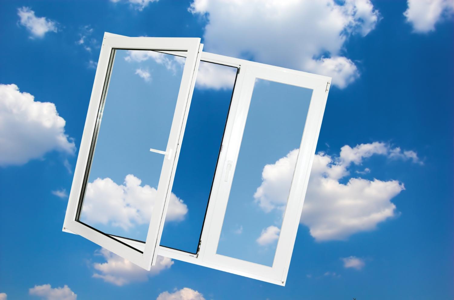 UPVC casement windows with grill — modern design Kolkata